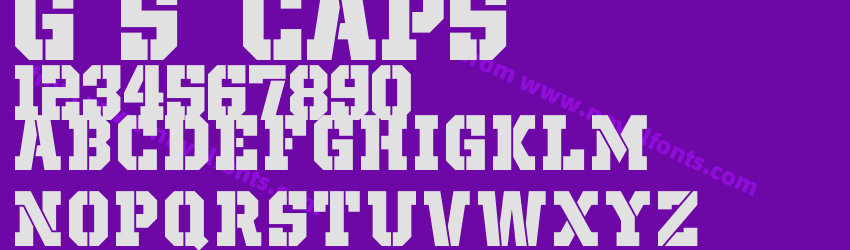 Giza Stencil CAPSPreview Giza Stencil CAPSPreview