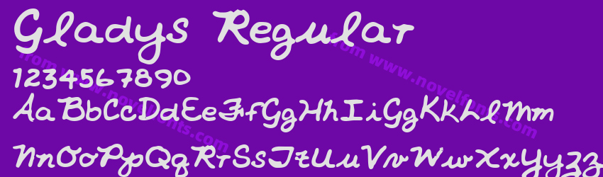 Gladys RegularPreview Gladys RegularPreview