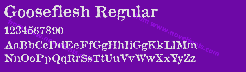 Gooseflesh RegularPreview Gooseflesh RegularPreview