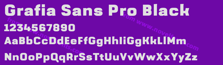Grafia Sans Pro BlackPreview Grafia Sans Pro BlackPreview