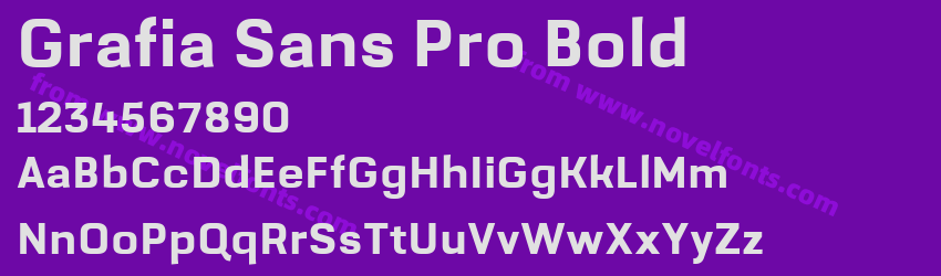 Grafia Sans Pro BoldPreview Grafia Sans Pro BoldPreview
