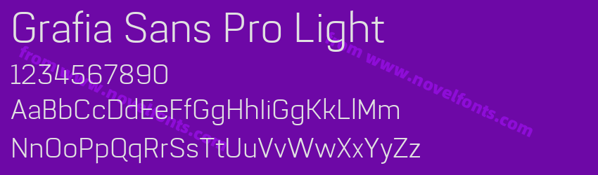 Grafia Sans Pro LightPreview Grafia Sans Pro LightPreview
