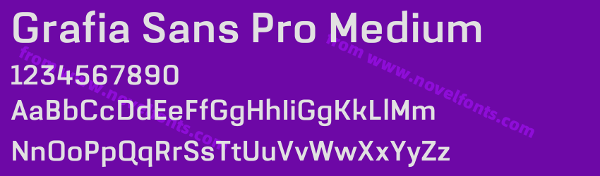 Grafia Sans Pro MediumPreview Grafia Sans Pro MediumPreview