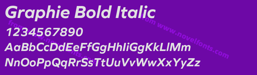 Graphie Bold ItalicPreview Graphie Bold ItalicPreview