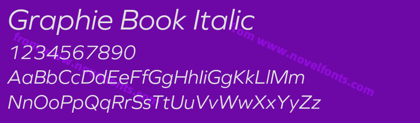 Graphie Book ItalicPreview Graphie Book ItalicPreview