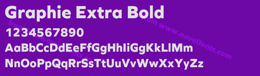 Graphie Extra BoldPreview Graphie Extra BoldPreview
