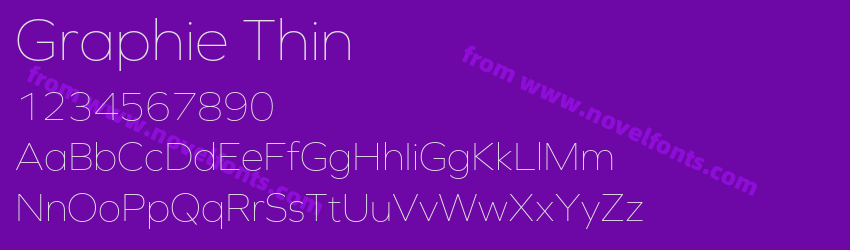 Graphie ThinPreview Graphie ThinPreview