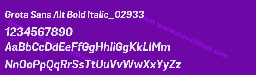 Grota Sans Alt Bold Italic_02933Preview Grota Sans Alt Bold Italic_02933Preview