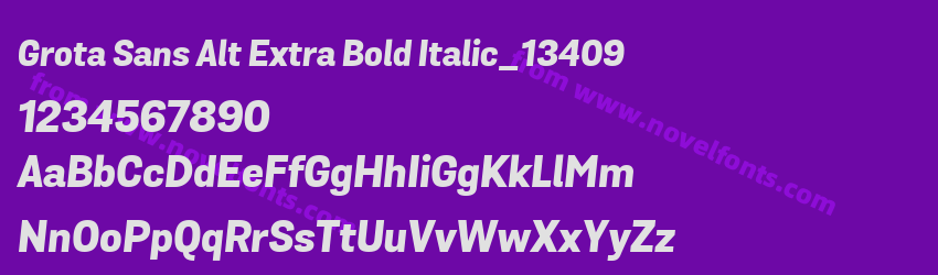 Grota Sans Alt Extra Bold Italic_13409Preview Grota Sans Alt Extra Bold Italic_13409Preview