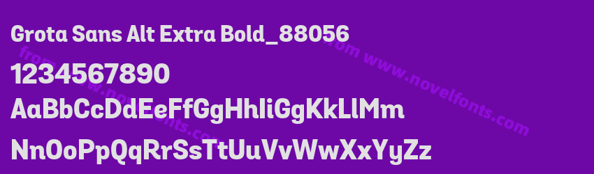 Grota Sans Alt Extra Bold_88056Preview Grota Sans Alt Extra Bold_88056Preview
