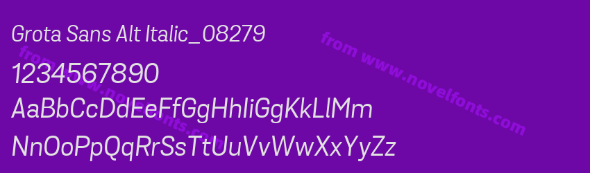 Grota Sans Alt Italic_08279Preview Grota Sans Alt Italic_08279Preview