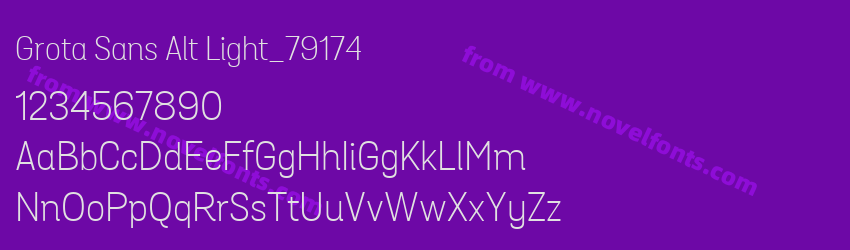 Grota Sans Alt Light_79174Preview Grota Sans Alt Light_79174Preview