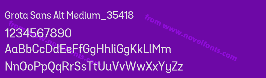 Grota Sans Alt Medium_35418Preview Grota Sans Alt Medium_35418Preview