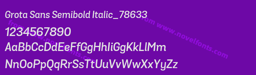 Grota Sans Semibold Italic_78633Preview Grota Sans Semibold Italic_78633Preview