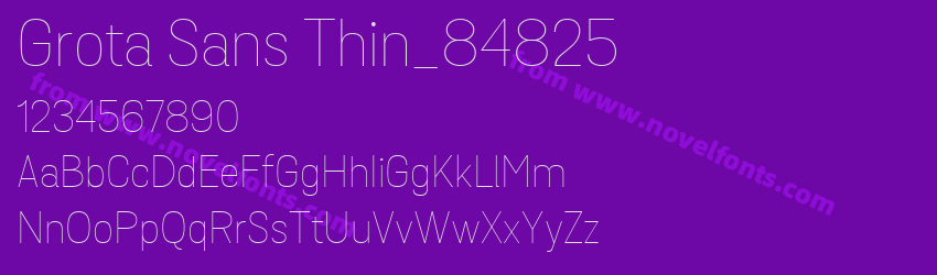 Grota Sans Thin_84825Preview Grota Sans Thin_84825Preview