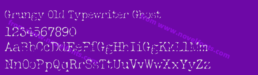 Grungy Old Typewriter GhostPreview Grungy Old Typewriter GhostPreview