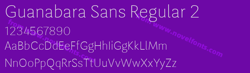 Guanabara Sans Regular 2Preview Guanabara Sans Regular 2Preview
