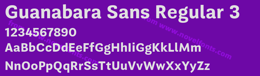 Guanabara Sans Regular 3Preview Guanabara Sans Regular 3Preview