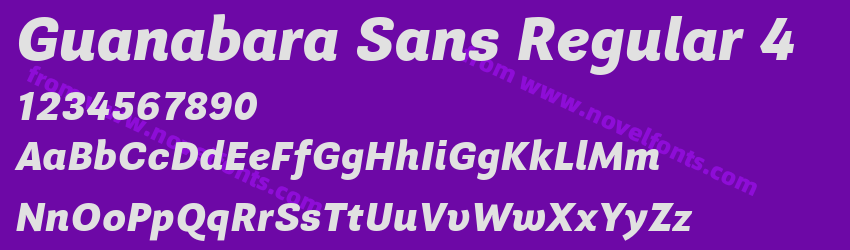 Guanabara Sans Regular 4Preview Guanabara Sans Regular 4Preview