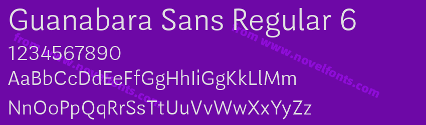 Guanabara Sans Regular 6Preview Guanabara Sans Regular 6Preview