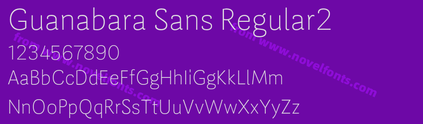 Guanabara Sans Regular2Preview Guanabara Sans Regular2Preview
