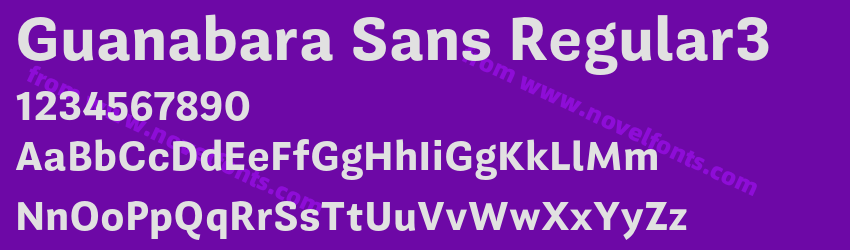 Guanabara Sans Regular3Preview Guanabara Sans Regular3Preview