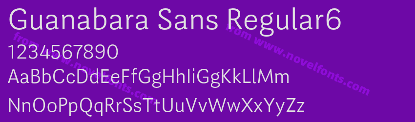 Guanabara Sans Regular6Preview Guanabara Sans Regular6Preview