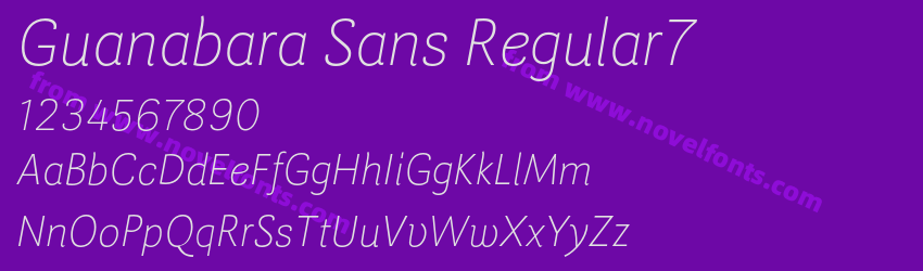 Guanabara Sans Regular7Preview Guanabara Sans Regular7Preview