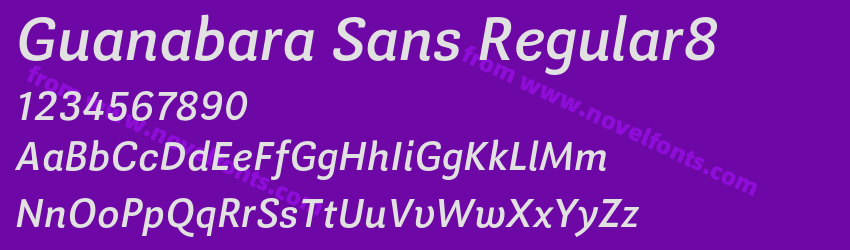 Guanabara Sans Regular8Preview Guanabara Sans Regular8Preview