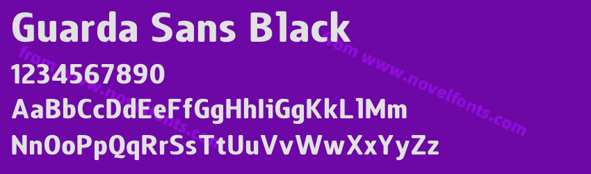 Guarda Sans BlackPreview Guarda Sans BlackPreview