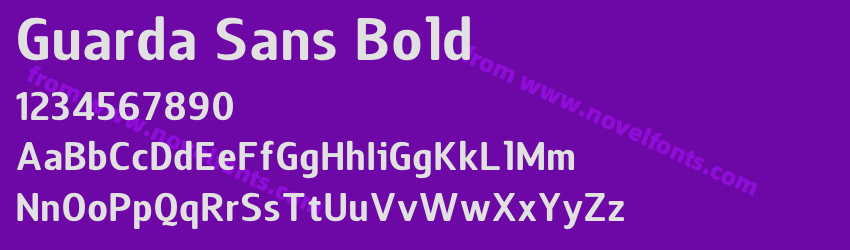 Guarda Sans BoldPreview Guarda Sans BoldPreview