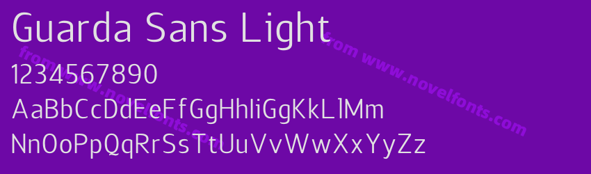 Guarda Sans LightPreview Guarda Sans LightPreview