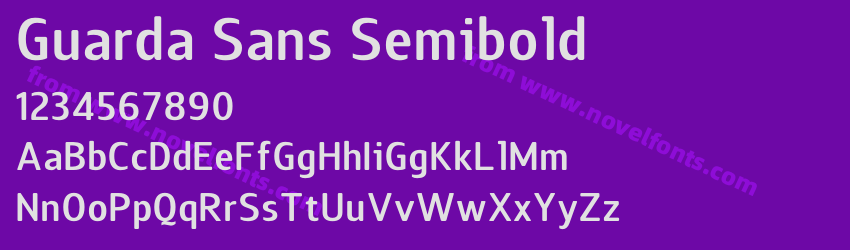 Guarda Sans SemiboldPreview Guarda Sans SemiboldPreview