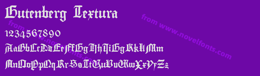 Gutenberg TexturaPreview Gutenberg TexturaPreview