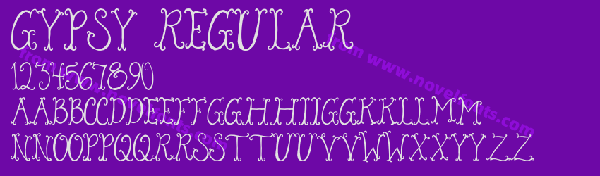 Gypsy RegularPreview Gypsy RegularPreview
