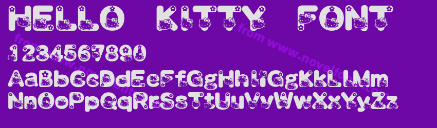 HELLO KITTY FONTPreview HELLO KITTY FONTPreview