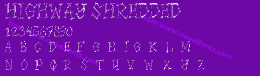 HIGHWAY SHREDDEDPreview HIGHWAY SHREDDEDPreview