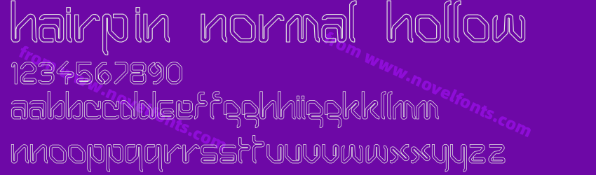 Hairpin Normal HollowPreview Hairpin Normal HollowPreview