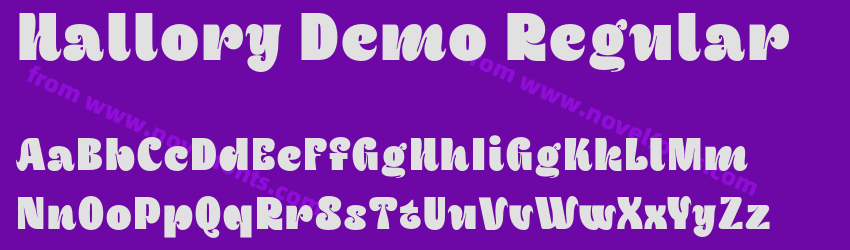 Hallory Demo RegularPreview Hallory Demo RegularPreview