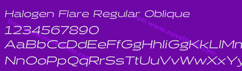 Halogen Flare Regular ObliquePreview Halogen Flare Regular ObliquePreview