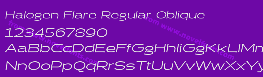 Halogen Flare Regular ObliquePreview Halogen Flare Regular ObliquePreview