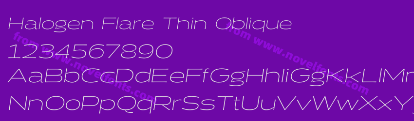 Halogen Flare Thin ObliquePreview Halogen Flare Thin ObliquePreview