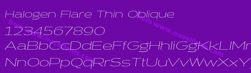 Halogen Flare Thin ObliquePreview Halogen Flare Thin ObliquePreview