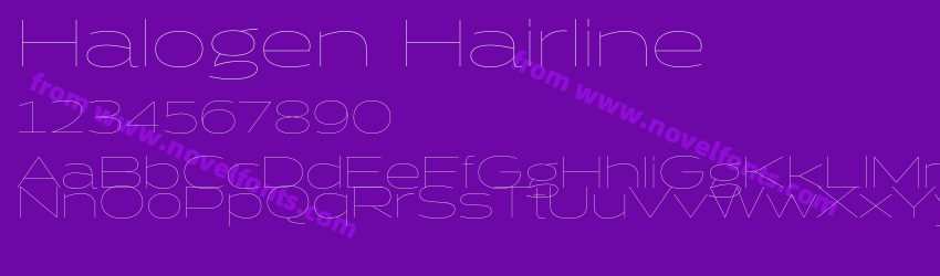 Halogen HairlinePreview Halogen HairlinePreview