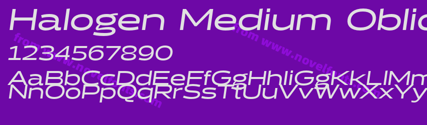 Halogen Medium ObliquePreview Halogen Medium ObliquePreview