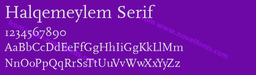 Halqemeylem SerifPreview Halqemeylem SerifPreview