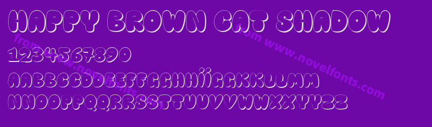 Happy brown cat shadowPreview Happy brown cat shadowPreview