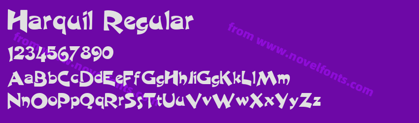 Harquil RegularPreview Harquil RegularPreview