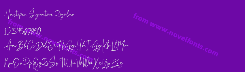 Hastipen Signature RegularPreview Hastipen Signature RegularPreview