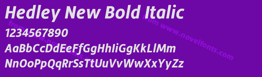 Hedley New Bold ItalicPreview Hedley New Bold ItalicPreview